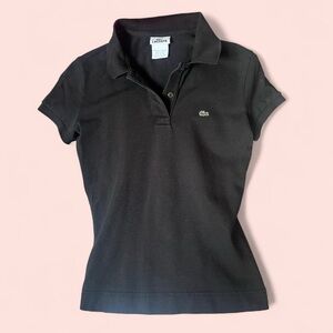 Lacoste | Vintage Black Polo Shirt